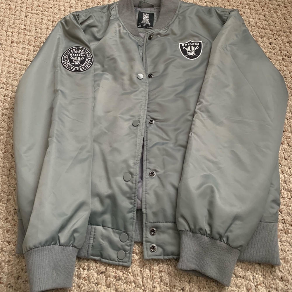 Gray Raiders Bomber Jacket